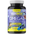 AquaOmega Kids Omega-3 High DHA Gummies Blueberry 60s on Sale