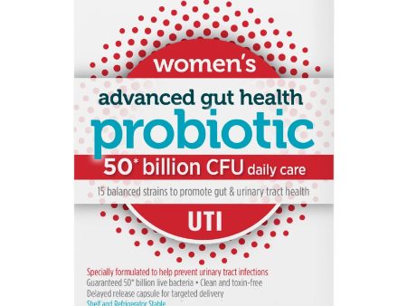 Genuine Health Advanced Gut Health Probiotic UTI 50 Billion CFU 30s on Sale