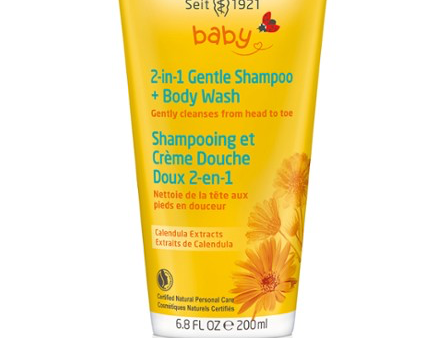 Weleda Baby 2-in-1 Gentle Shampoo + Body Wash - Calendula 200ml For Cheap