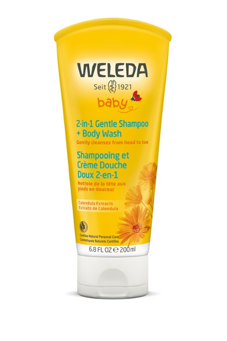 Weleda Baby 2-in-1 Gentle Shampoo + Body Wash - Calendula 200ml For Cheap