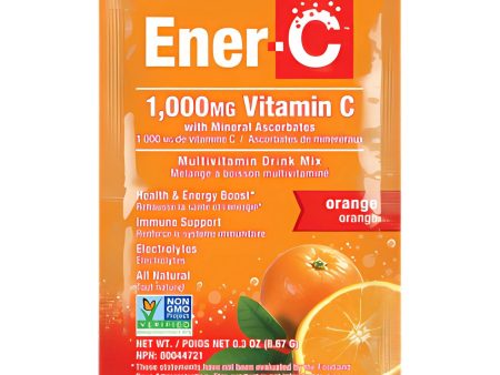 Ener-C Orange Multivitamin Drink Mix - 1,000mg Vitamin C (Single Sachet) Online