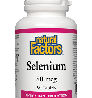 Natural Factors Selenium 50 mcg 90s For Discount