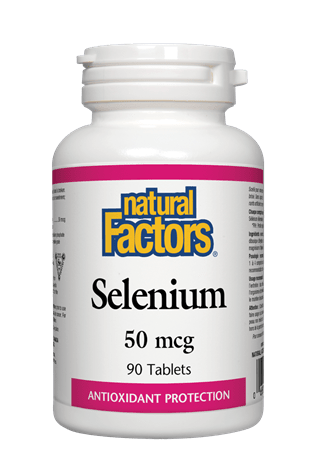 Natural Factors Selenium 50 mcg 90s For Discount