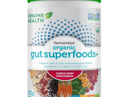 Genuine Health Fermented Organic Gut Superfoods - Summer Berry 273g on Sale