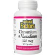 Natural Factors Chromium & Vanadium 125 mcg 90s Online