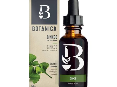 Botanica Ginkgo Liquid Herb 50ml Online Hot Sale