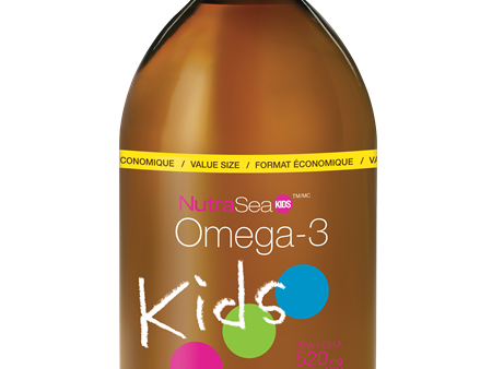 NutraSea Kids Omega 3 520mg Bubblegum Flavour 500 ml Hot on Sale