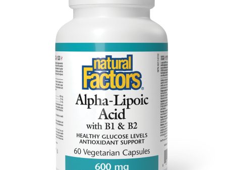 Natural Factors Alpha Lipoic Acid with B1 & B2 60s For Cheap