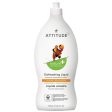 Attitude Nature+ Dishwashing Liquid Citrus Zest 700ml Online