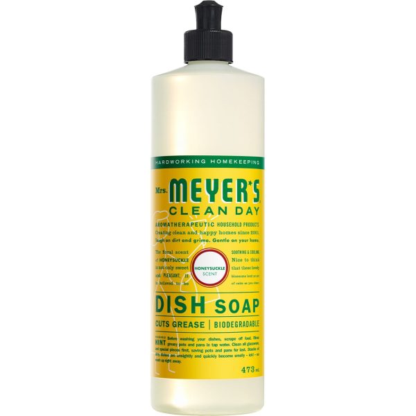 Mrs Meyer s Dish Soap Honeysuckle 473ml Sale