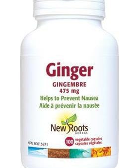 New Roots Ginger 475mg 100s Hot on Sale