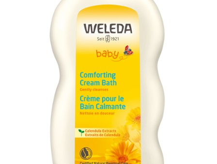 Weleda Baby Calendula Comforting Cream Bath 200ml For Sale