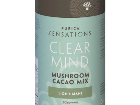 Purica Zensations Clear Mind Mushroom Cacao Mix 150g For Cheap