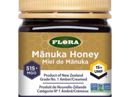 Flora Manuka Honey MGO 515+ 15+ UMF 250g Supply