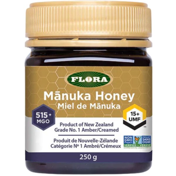 Flora Manuka Honey MGO 515+ 15+ UMF 250g Supply