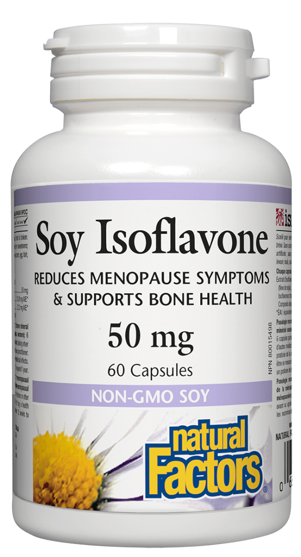 Natural Factors Soy Isoflavone 50mg 60s For Discount