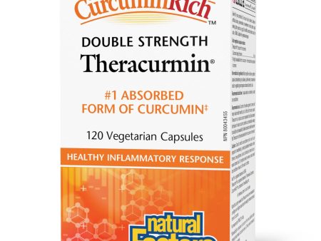 Natural Factors CurcuminRich Double Strength Theracurmin 120s Cheap