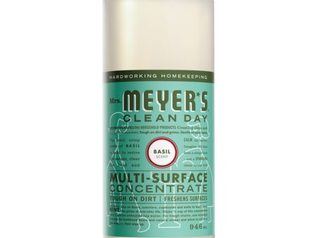 Mrs Meyer s Multi-Surface Concentrate Basil 946ml Hot on Sale