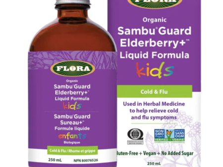 SambuGuard Elderberry+ Liquid Formula for Kids 250ml Supply