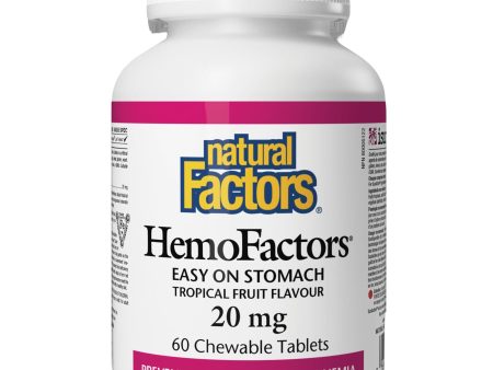 Natural Factors HemoFactors 20mg 60s Cheap