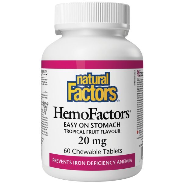 Natural Factors HemoFactors 20mg 60s Cheap