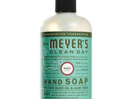 Mrs Meyer s Liquid Hand Soap Basil Scent 370ml For Cheap