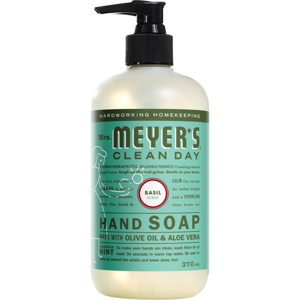 Mrs Meyer s Liquid Hand Soap Basil Scent 370ml For Cheap