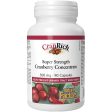 Natural Factors Organic Super Strength Cranberry Concentrate 500mg 90s Hot on Sale