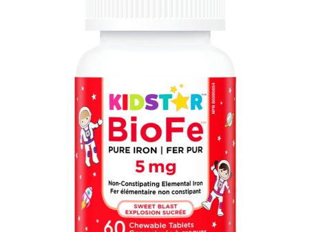 Kidstar BioFe Pure Iron Chewables 5mg 60s Online