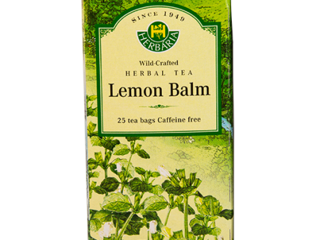 Herbaria Lemon Balm Tea 25s on Sale