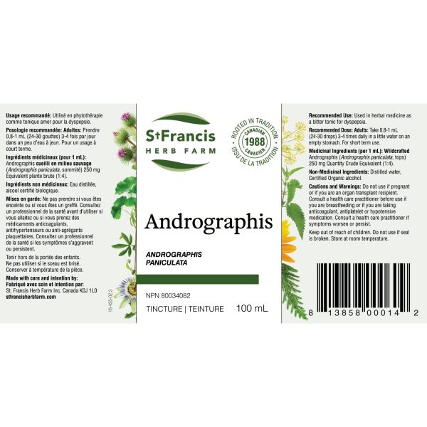 St. Francis Andrographis 50ml Sale