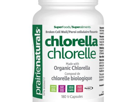 Prairie Naturals Organic Chlorella (capsules) 180s Supply