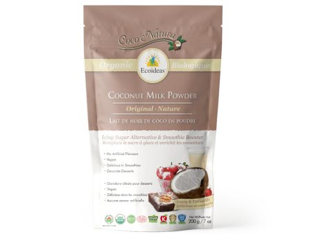 Ecoideas Organic Original Coconut Milk Powder 200g Online now