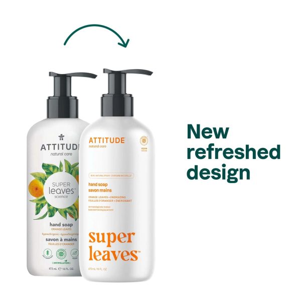 Attitude Liquid Hand Soap Orange Leaves 473ml Online Sale