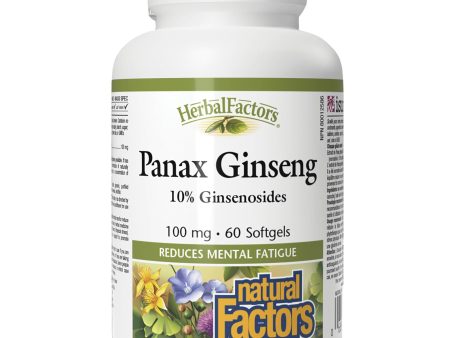 Natural Factors Panax Ginseng 60s Online