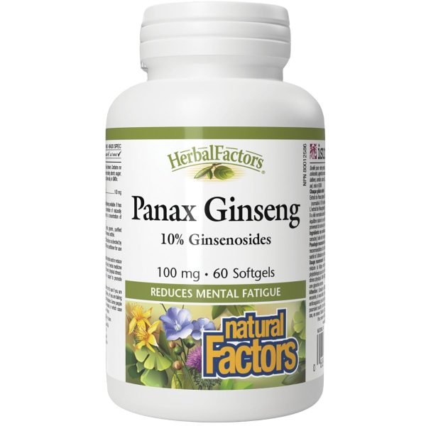 Natural Factors Panax Ginseng 60s Online