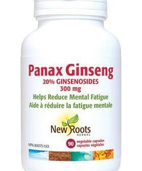 New Roots Panax Ginseng 300mg 90s Fashion