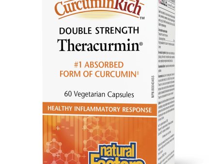 Natural Factors CurcuminRich Double Strength Theracurmin 60s Fashion