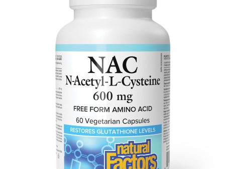 Natural Factors N-Acetyl-L-Cysteine 600mg 60s Sale