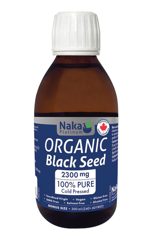 Naka Platinum Black Seed 2300mg 300ml Bonus Size (240 + 60 Free) For Cheap