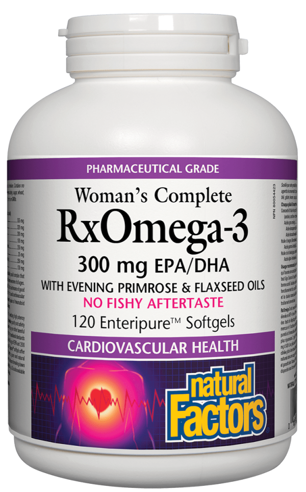 Natural Factors Women s Complete RxOmega-3 120s Hot on Sale