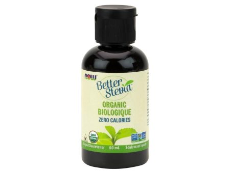 NOW Organic BetterStevia Liquid Sweetener 60ml Online Hot Sale