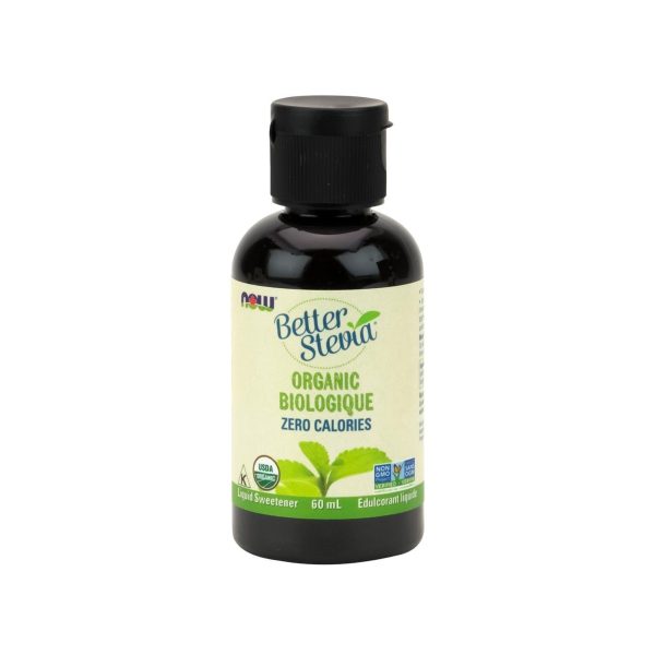 NOW Organic BetterStevia Liquid Sweetener 60ml Online Hot Sale