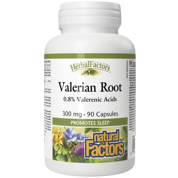 Natural Factors Valerian Root 300 mg 90s Sale