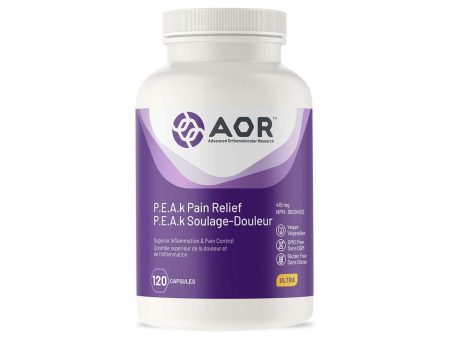 AOR P.E.A.k Pain Relief 120s Supply