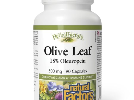 Natural Factors Olive Leaf 500 mg 90s Cheap