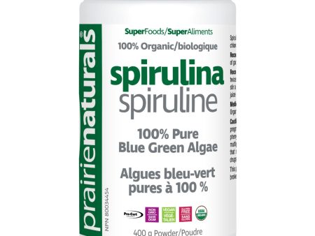 Prairie Naturals Spirulina Powder 400g Online