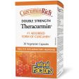 Natural Factors CurcuminRich Double Strength Theracurmin 30s Supply