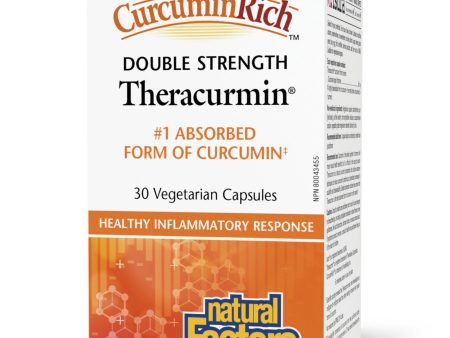 Natural Factors CurcuminRich Double Strength Theracurmin 30s Supply