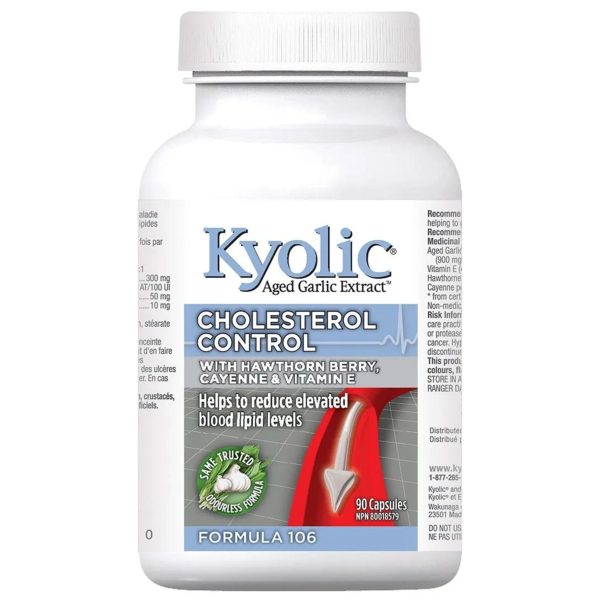 Kyolic Formula 106 Cholesterol Control with Hawthorn 90s Online Hot Sale